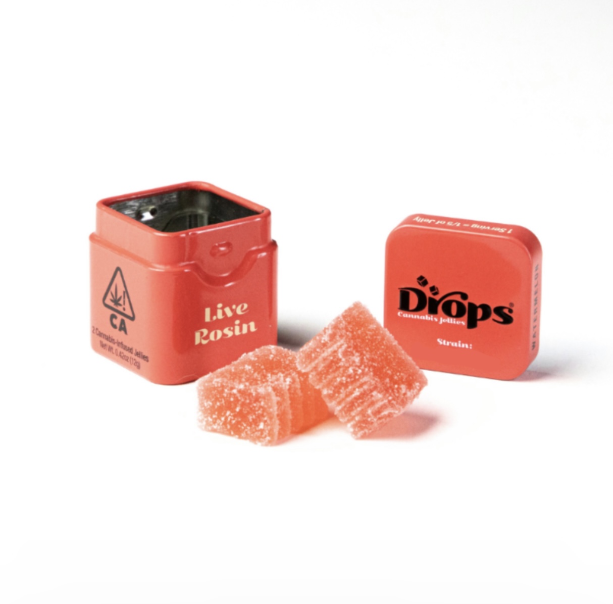 Photograph of product: Drops Watermelon (Oreoz) 100mg 2pc