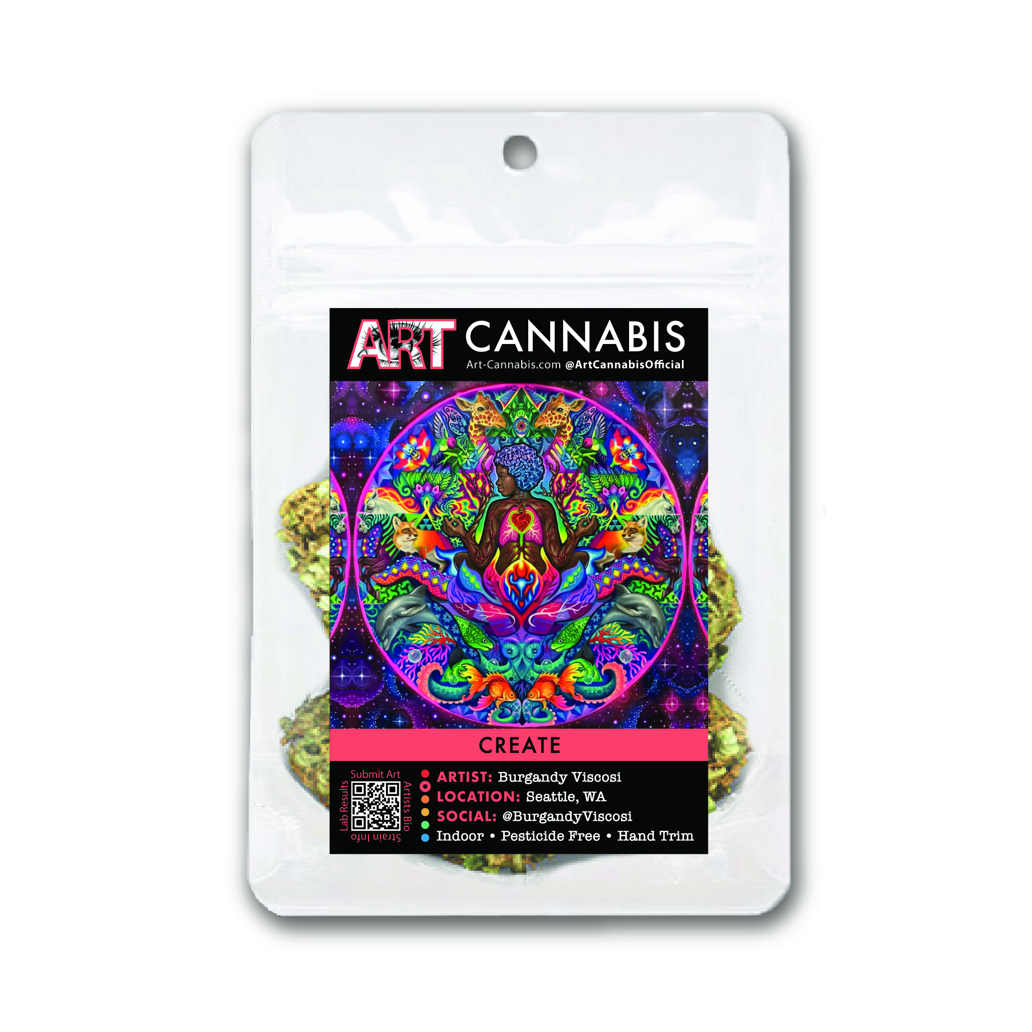 Photograph of product: Art Oui'd Himbo Flower Oui'd 14g