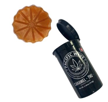Photograph of product: Caramel - 100mg Pacific Wave 1pc - Caramel (B)
