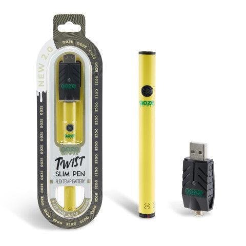 Photograph of product: Slim Twist 2.0 Vape Battery | Mellow Yellow - 