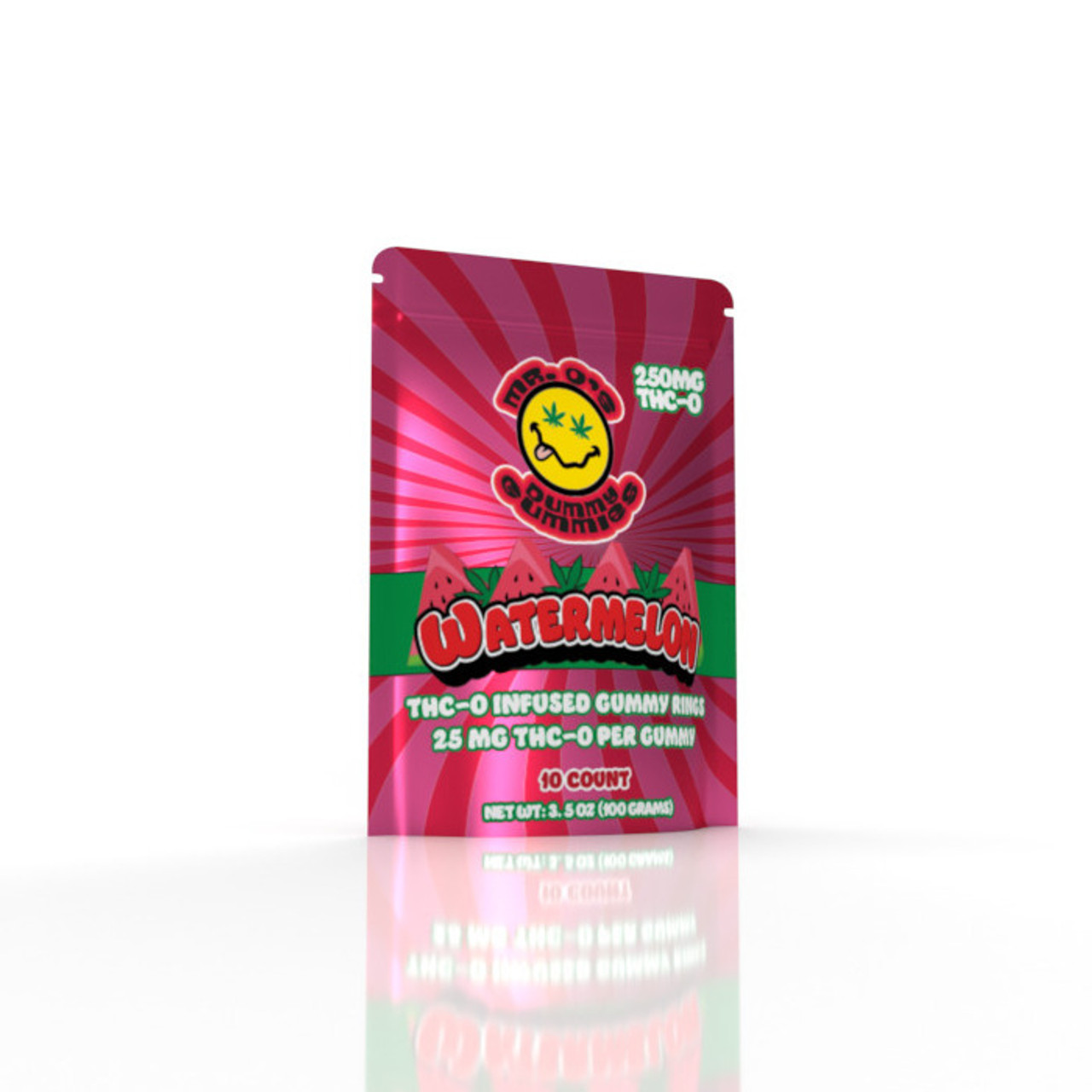 Photograph of product: 250mg Mr. O's Dummy Gummies - TH-ouiO - Watermelon