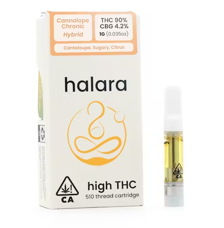 Photograph of Product: Cannalope Chronic (S) HIGH THC Full Spectrum CARTRIDGE 1g - Halara