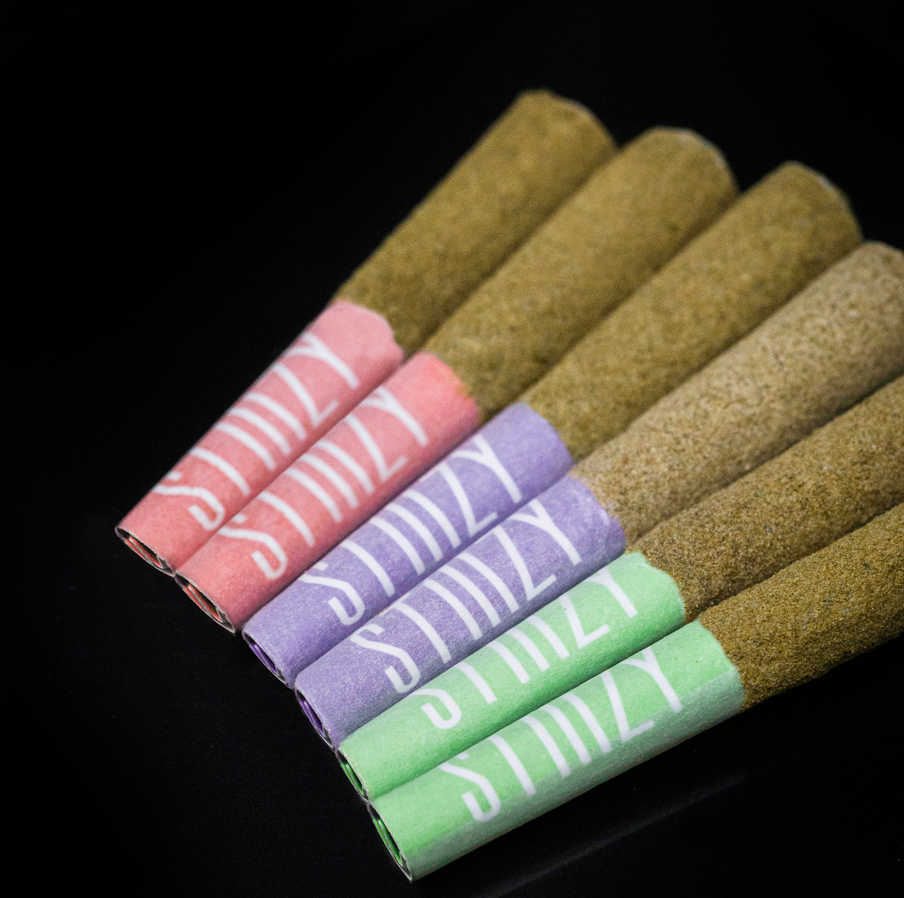 Photograph of product: 40's Infused Sour Diesel Pre-Roll Pack 2.5g (0.5g ea | 5-Pack)