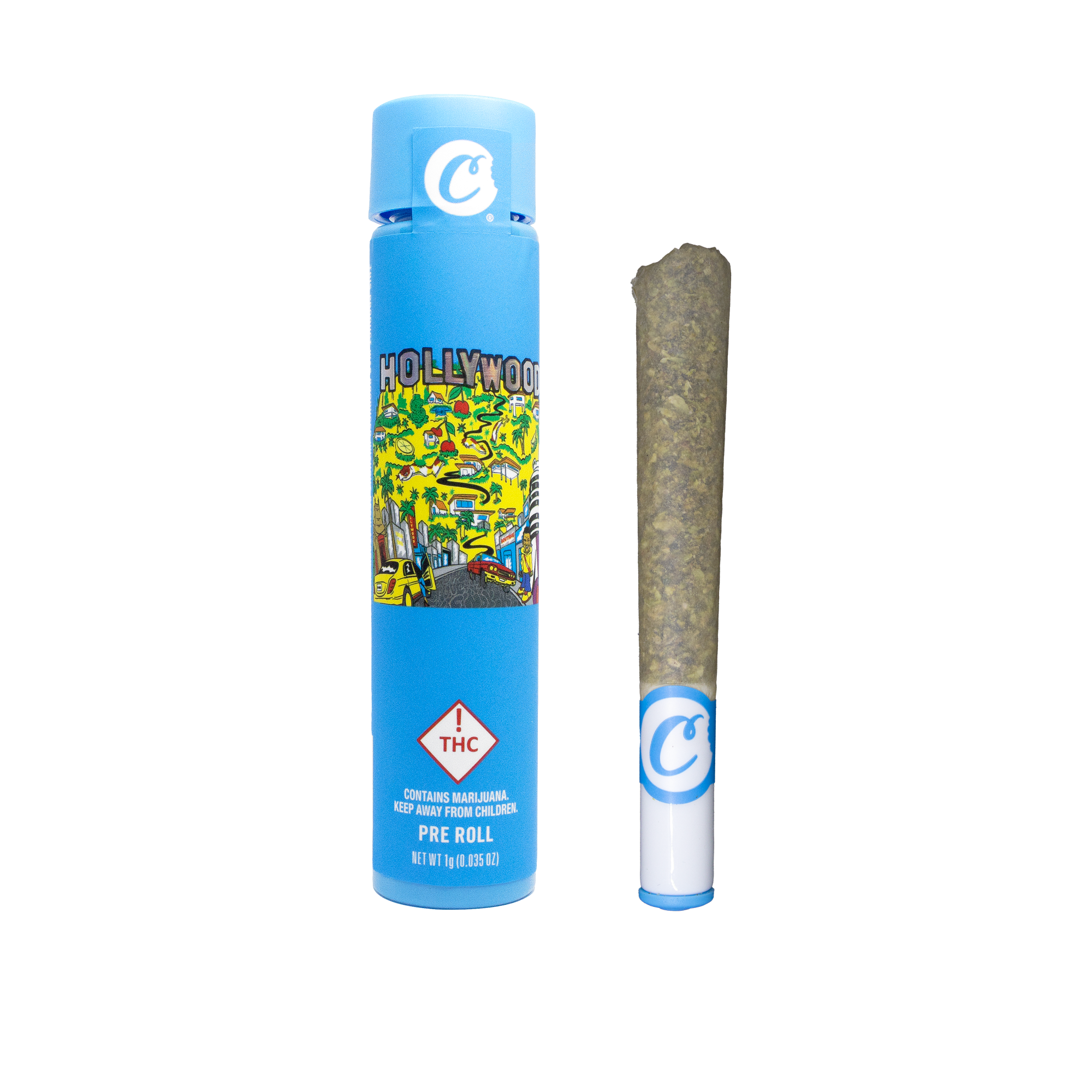 Photograph of product: Cookies 1g Pre-Roll-Hollywood