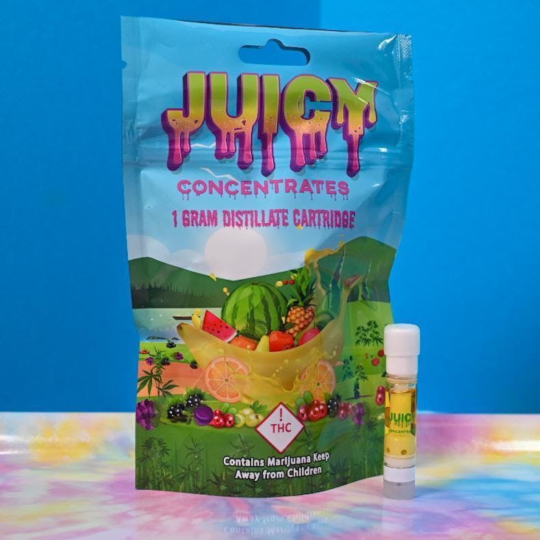 Photograph of product: JUICY | 1G Cart | (I) Revenge Of The Blueberries