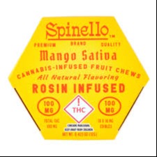 Photograph of product: Spinello Mango Gummies (S)