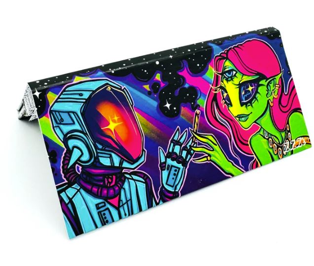 Photograph of product: ZZZ's - King Size "Space Lovers" Slim Papers + Tips Filters- 32pk