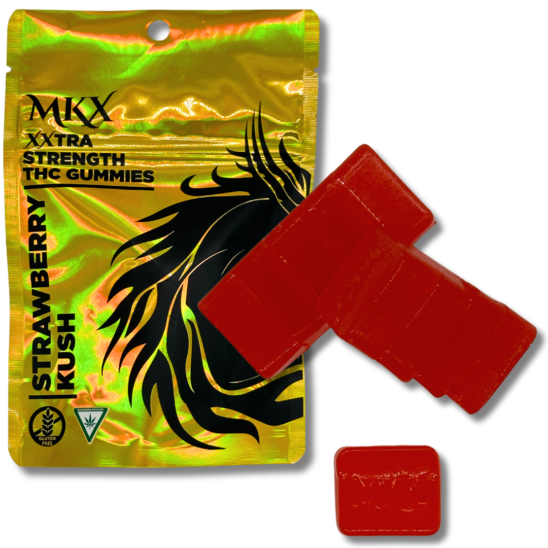 Photograph of product: MKX - Strawberry Kush  Gummies - 200mg