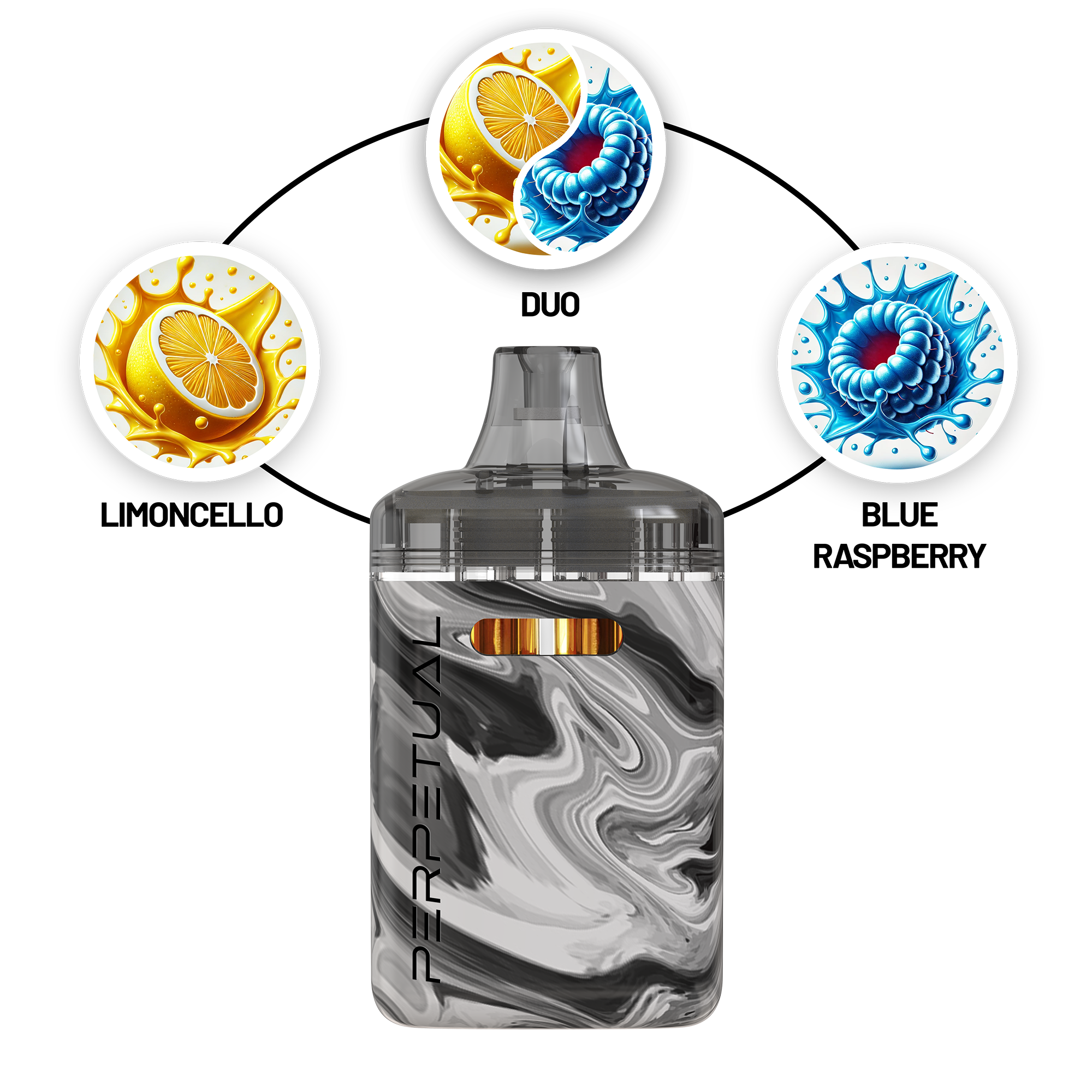 Photograph of product: Limoncello & Blue Raspberry (H) - 2g Disposable Vape