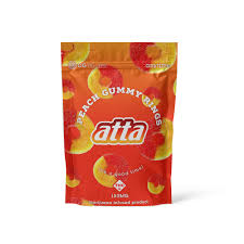 Photograph of product: Peach Rings 6PK 150MG