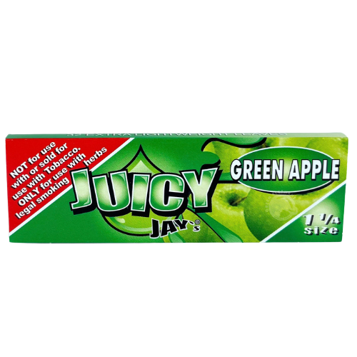 Photograph of product: Juicy Jays Green Apple Flavored Papers 1 