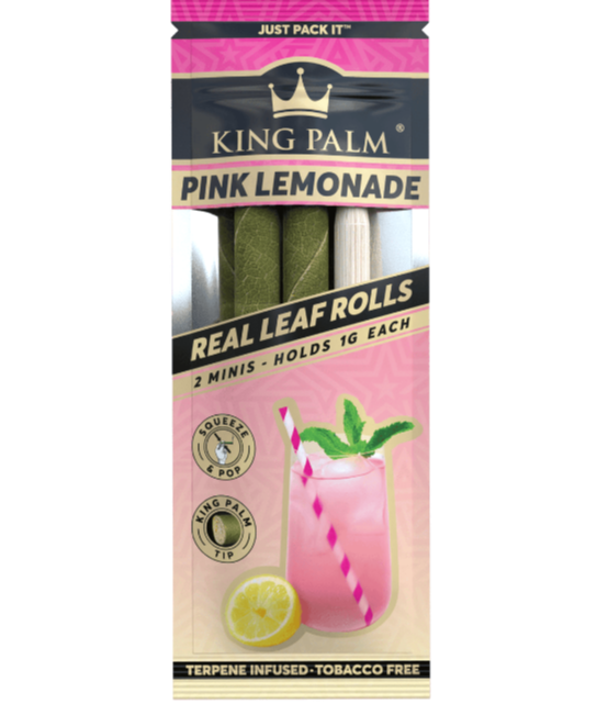 Photograph of product: King Palm Mini - Pink Lemonade | 2pk