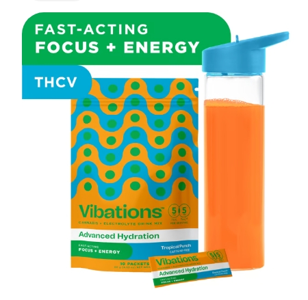 Photograph of product: Tropical Punch | Powdered Drink Mix | 400mg