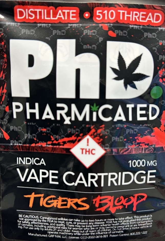 Photograph of product: Tigers Blood - Standard 510 Thread