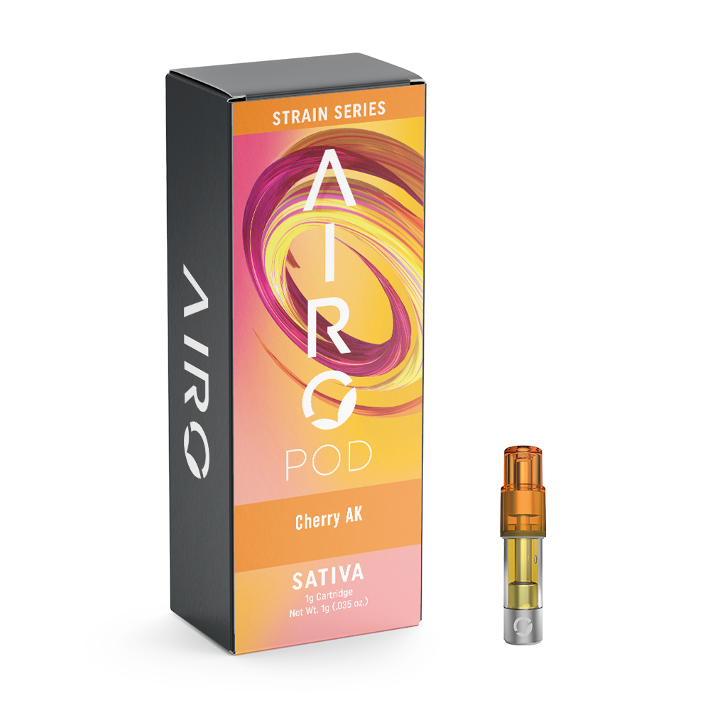 Photograph of product: AiroPod - Strain Cartridge Distillate - Chery AK (S) (0.9g)