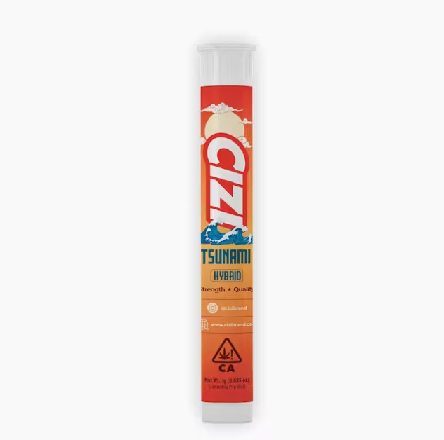 Photograph of product: CIZI Tsunami Hybrid Preroll 1g