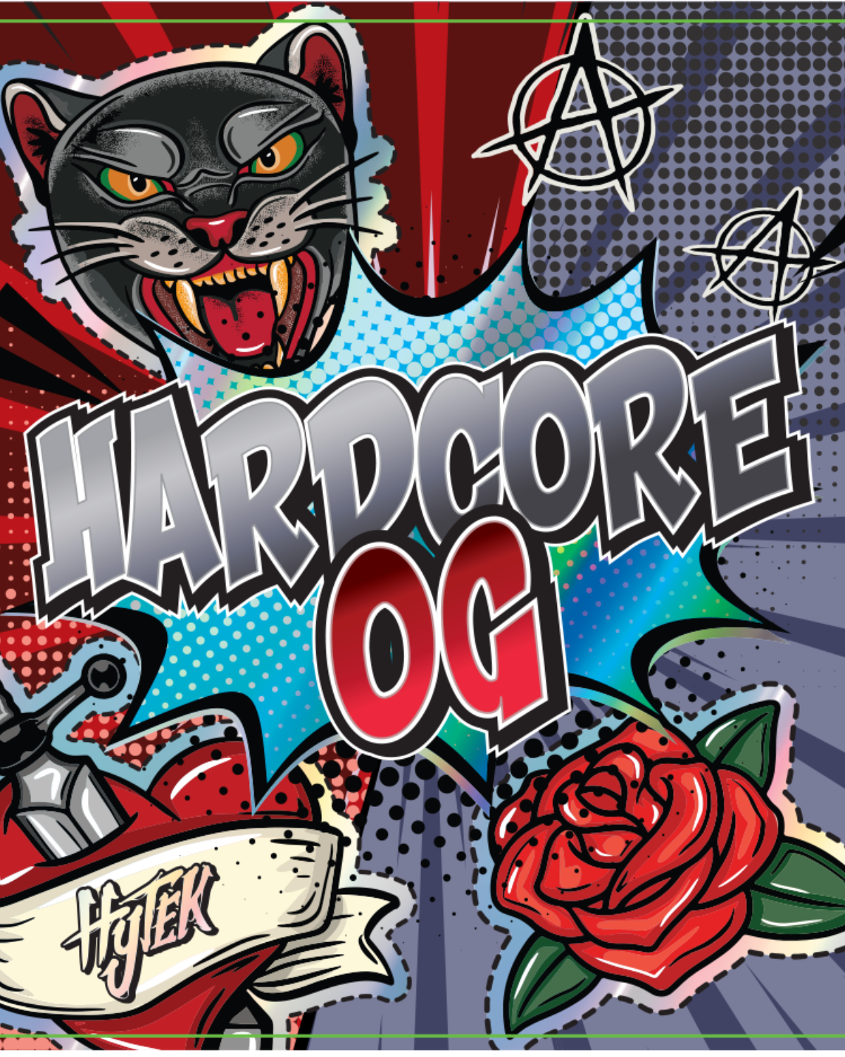 Photograph of product: DELI - HYTEK Hardcore OG - 28g