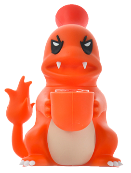 Photograph of product: Charmander Silicone Bong
