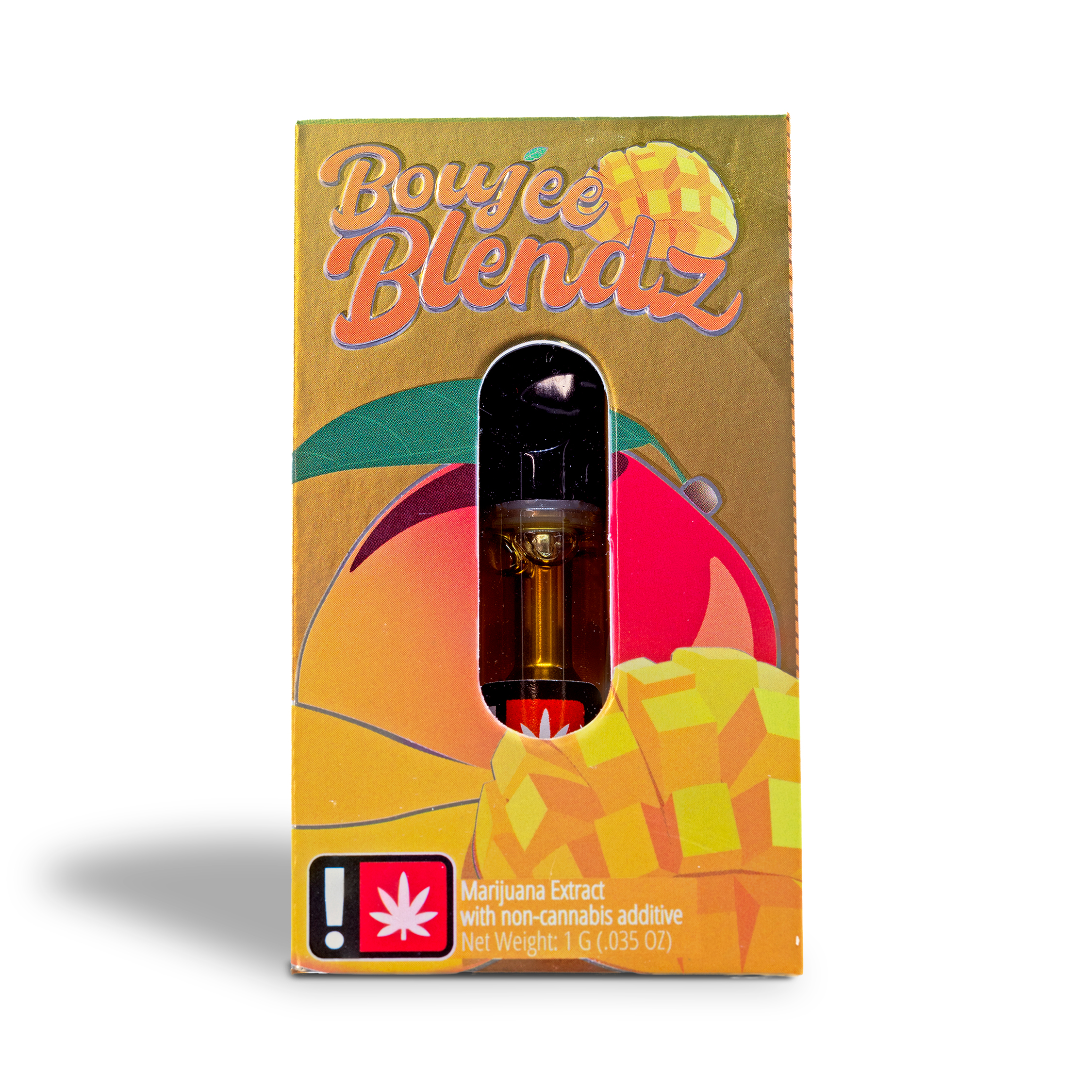 Photograph of product: Boujee Blendz - Mango Flavored Liquid Diamond Cart