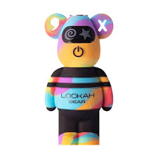 Photograph of product: Lookah | Bear 510 Thread Battery | 500mAh - | Yellow Tie Dye