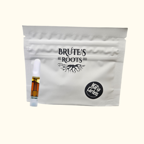 Photograph of product: Biscotti -  .5g Vape Cartridge - Brute's Roots - REC