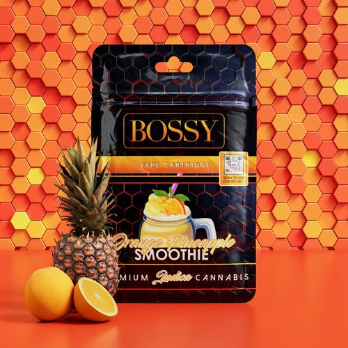 Photograph of product: BOSSY | ORANGE PINEAPPLE SMOOTHIE | 510 CART