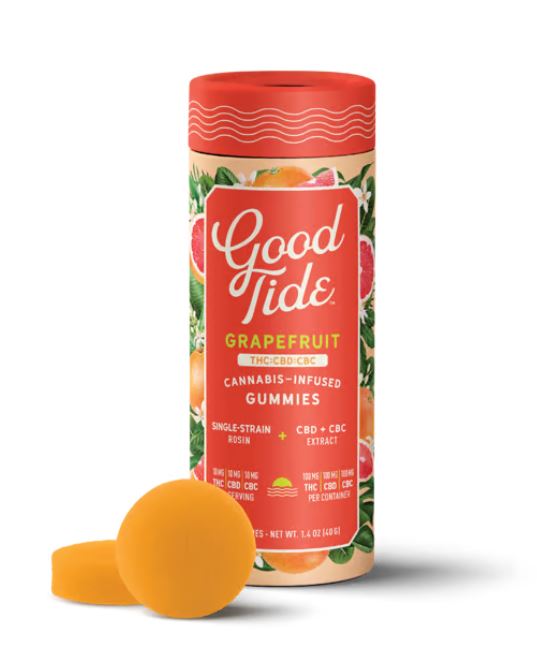 Photograph of product: 1:1:1 Grapefruit au chocolat Rosin Gummies | 100mg