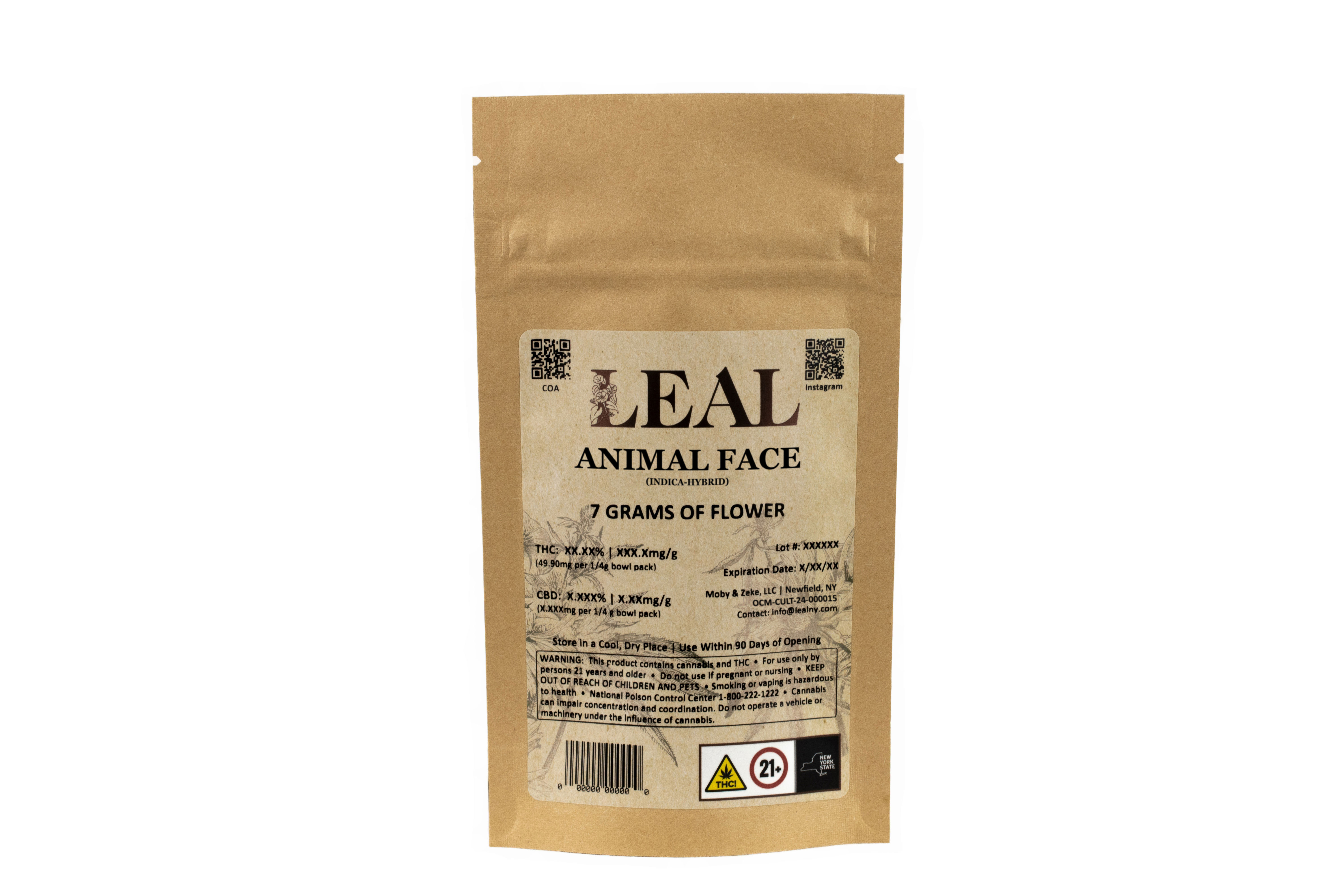 Photograph of Product: Animal Face | Flower - 7g