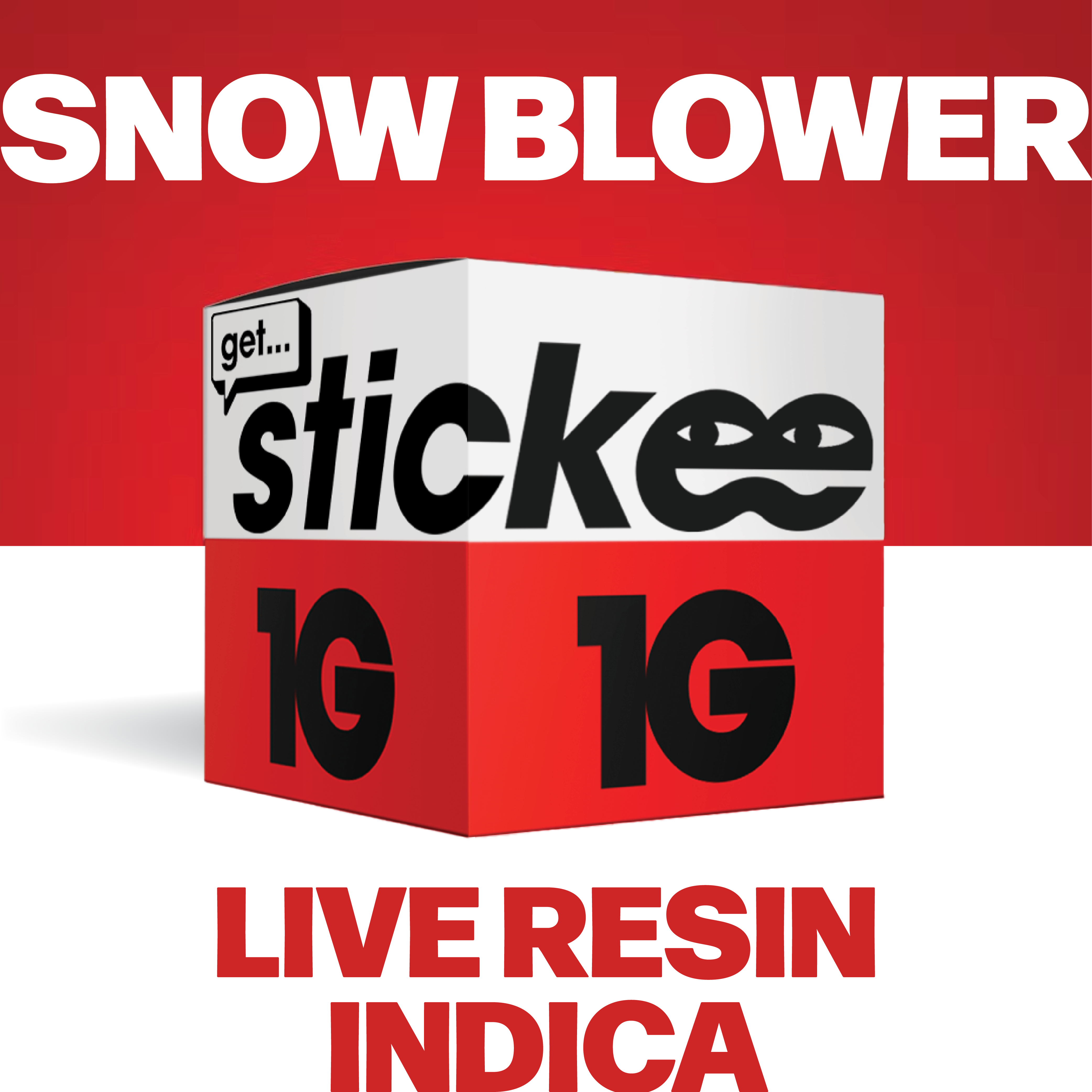 Photograph of product: STICKEE | Snow Blower | 1G | Live Resin Concentrate