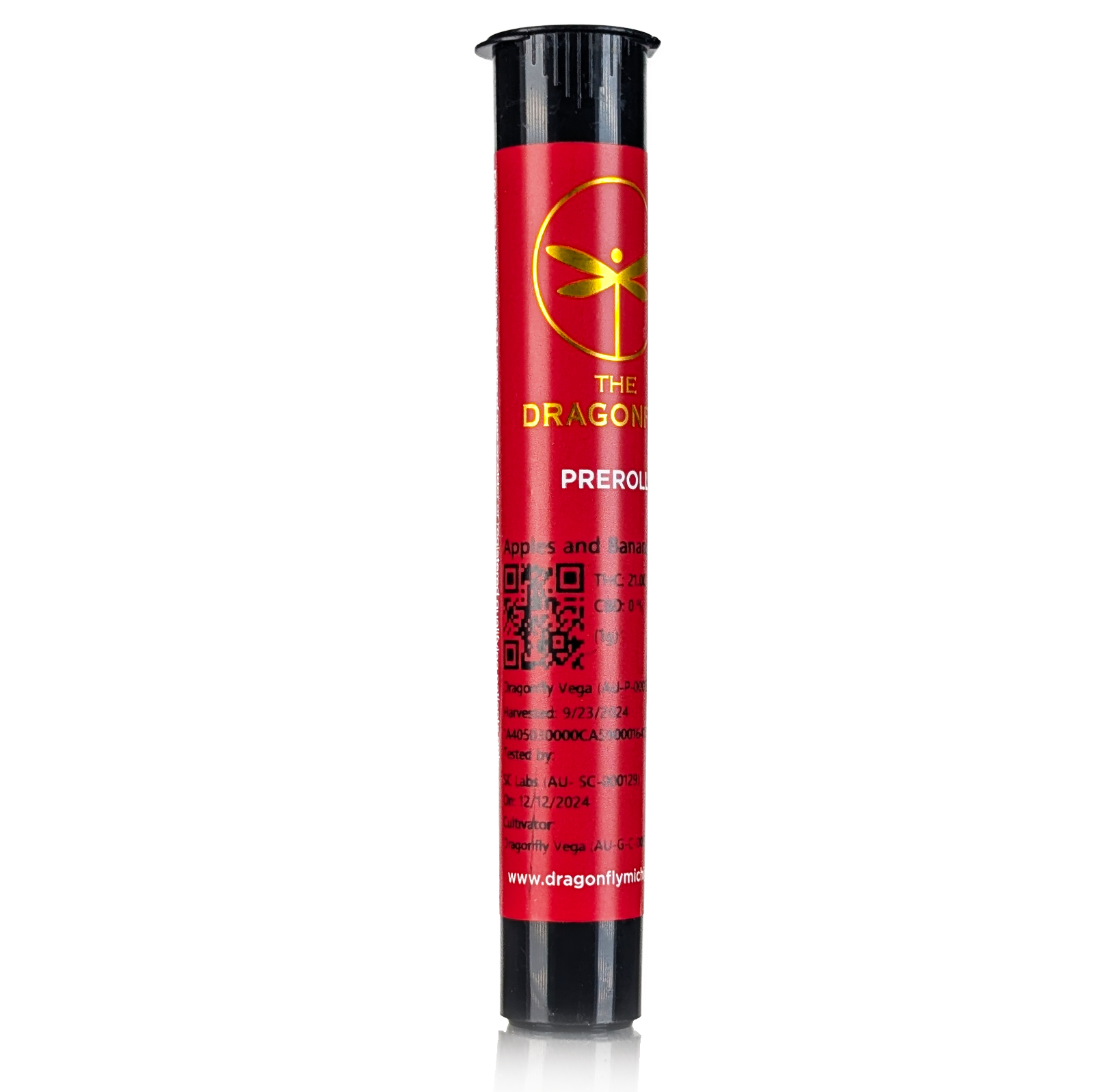 Photograph of product: APPLES AND BANANAS - PRE-ROLL