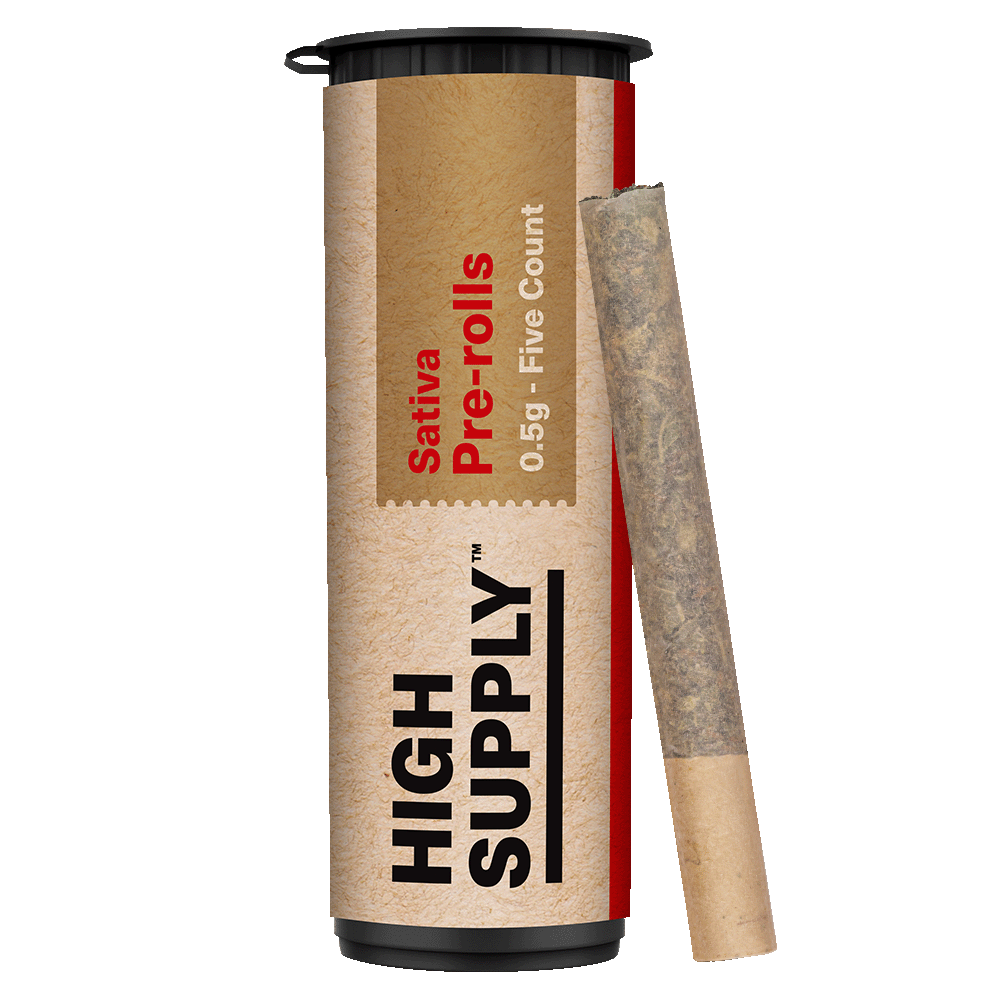 Photograph of product: Purple Plague Pre-Roll Pack 2.5g (0.5g ea | 5-Pack)