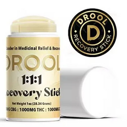 Photograph of product: Drool - Recovery Stick 1:1:1 TH-oui:CBD:CBG Lotion