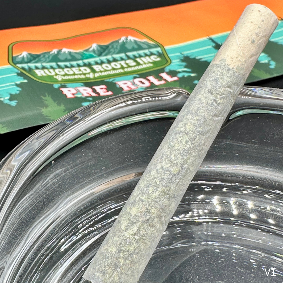 Photograph of product: Rugged Roots | Runtz flower X Ice Cream Cake Resin Infused PreRoll