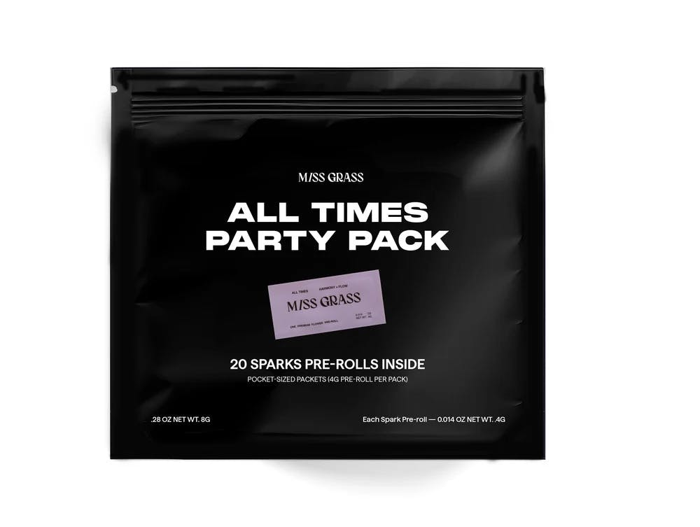 Photograph of product: Miss Grass - All Times Sparks Party Pack - 20pk x 0.4g PreRolls