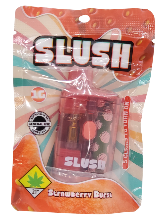 Photograph of product: Slusheez VAPE Strawberry Burst Disp 1g