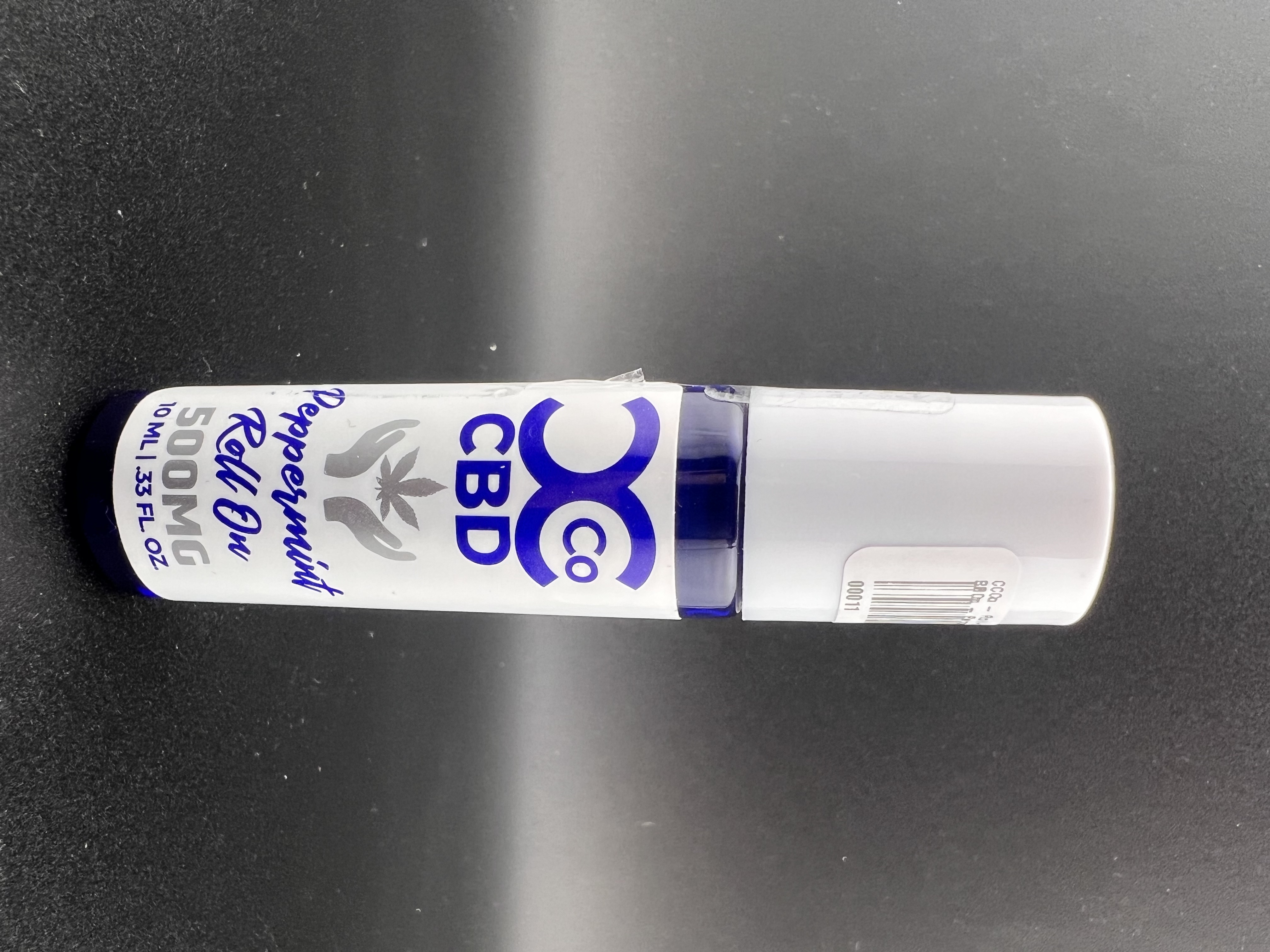 Photograph of product: CCCo - Roll-on Relief - Pain Balm - Peppermint - 500mg CBD