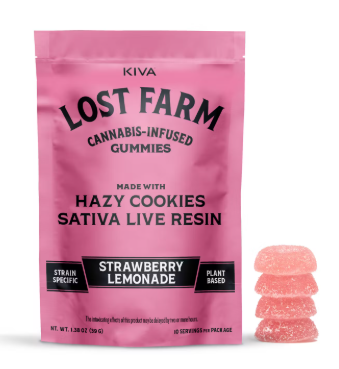 Photograph of product: LOST FARM - Strawberry Lemonade x Hazy Cookies Live Resin [S]