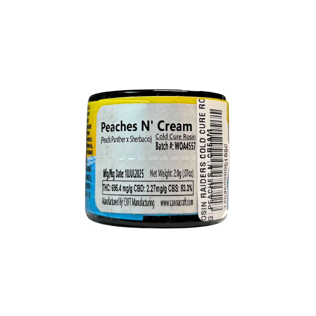 Photograph of product: PEACHES N' CREAM COLD CURE ROSIN