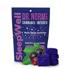 Photograph of product: 100mg Nano Elderberry Sleepwell Gummies - Dr.Norms