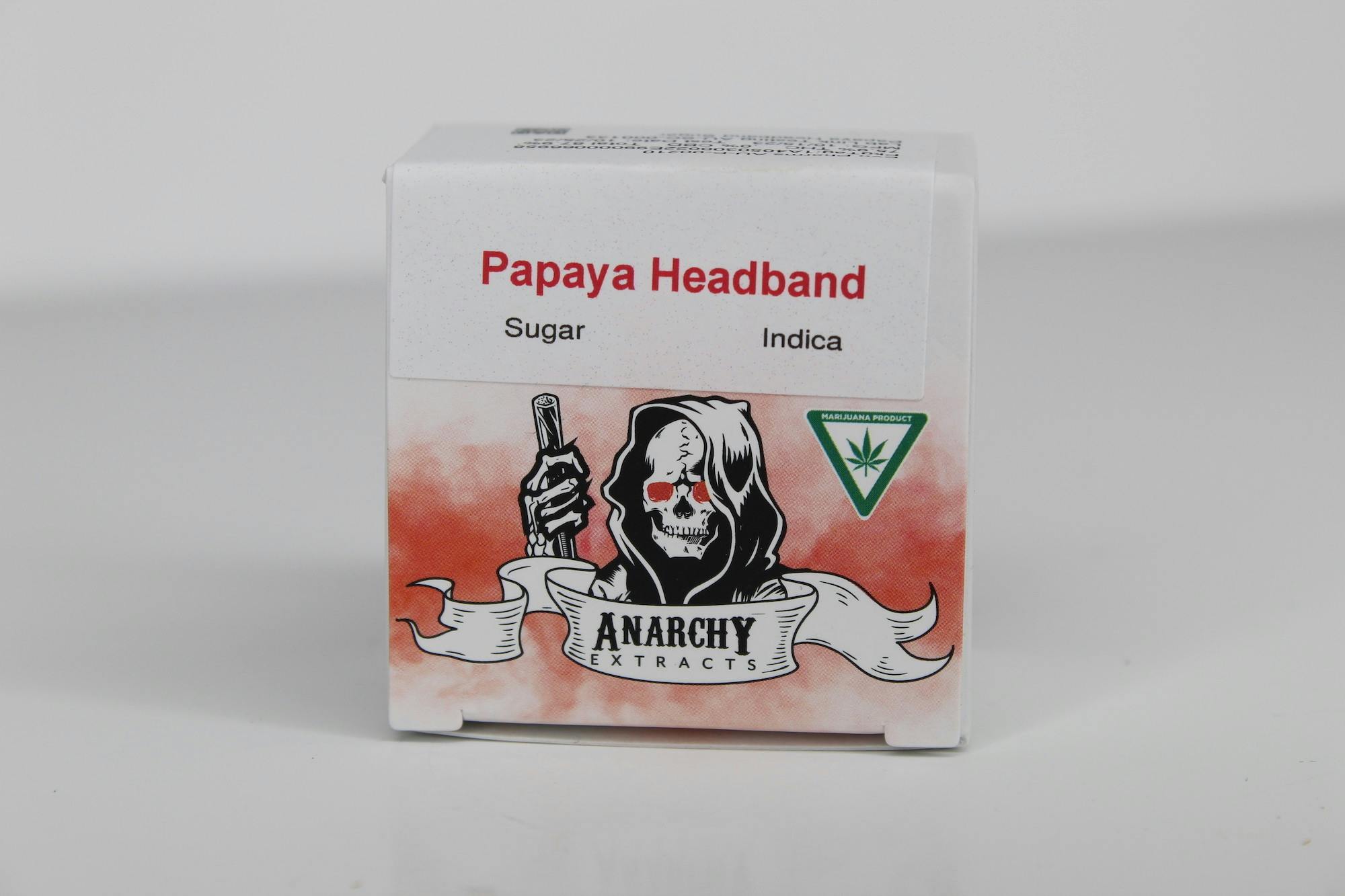 Photograph of product: Anarchy | Papaya Headbanger | 1g Sugar