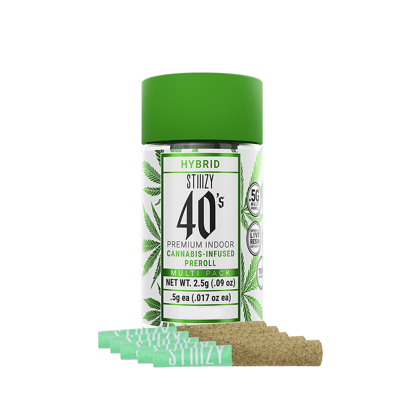 Photograph of product: 40S | STRAWNANA INF 5PK | 2.5G