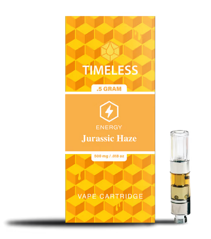 Photograph of product: Timeless - Jurassic Haze .5g Vape Cart