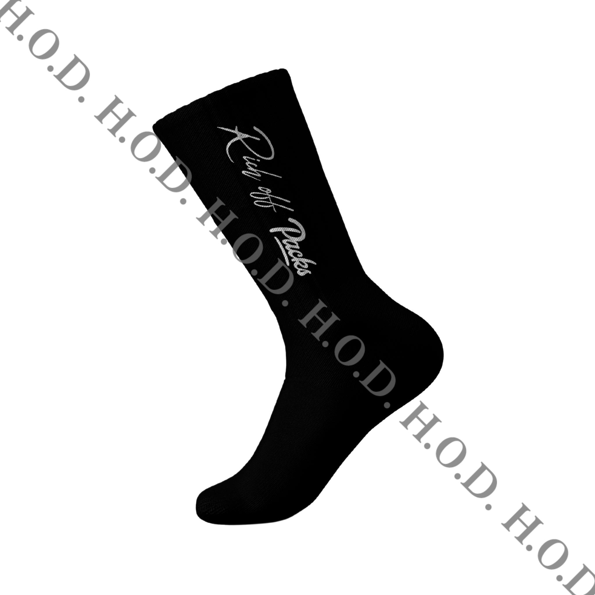 Photograph of product: Pressure Pack x Ice Pack Black/White R.O.P. Socks