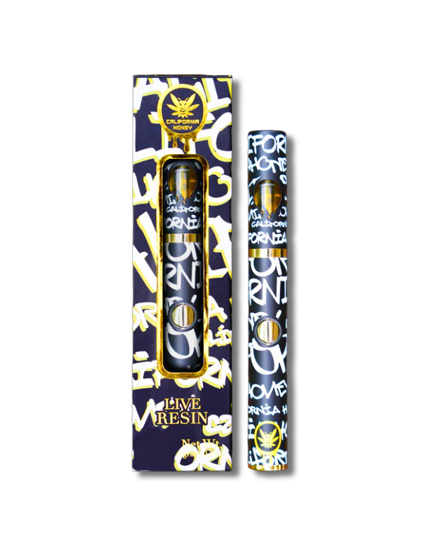 Photograph of product: Cali Honey - Lemon Cherry Gelato Live Resin Disposable Vape - 1g