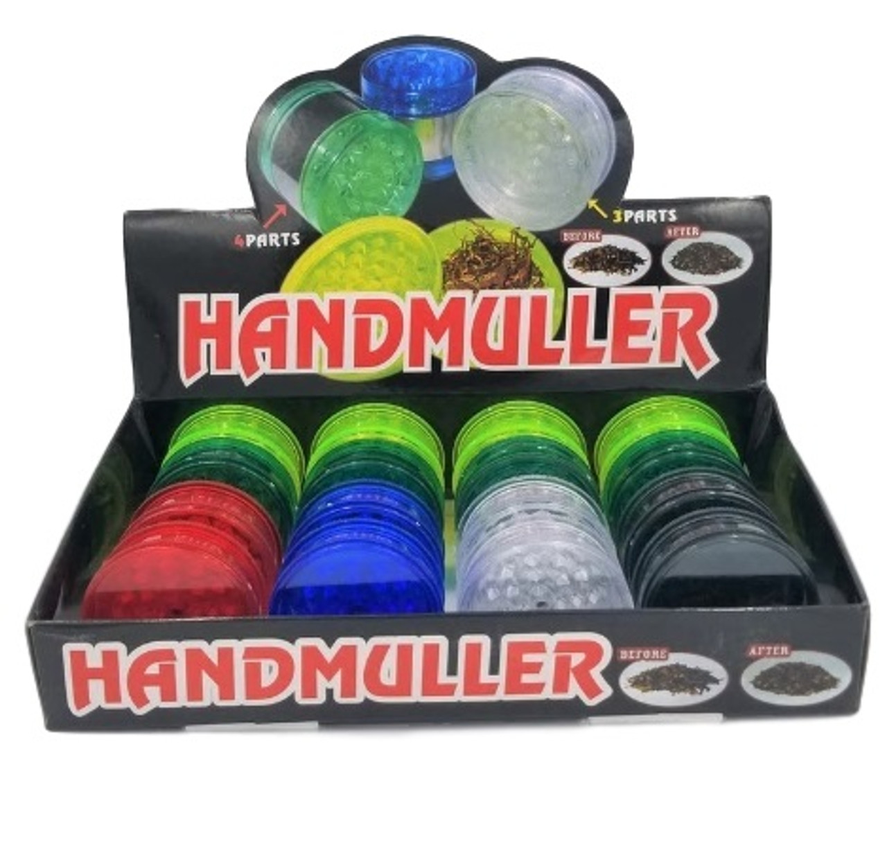 Photograph of product: 2-Piece Acrylic Grinder - 60mm