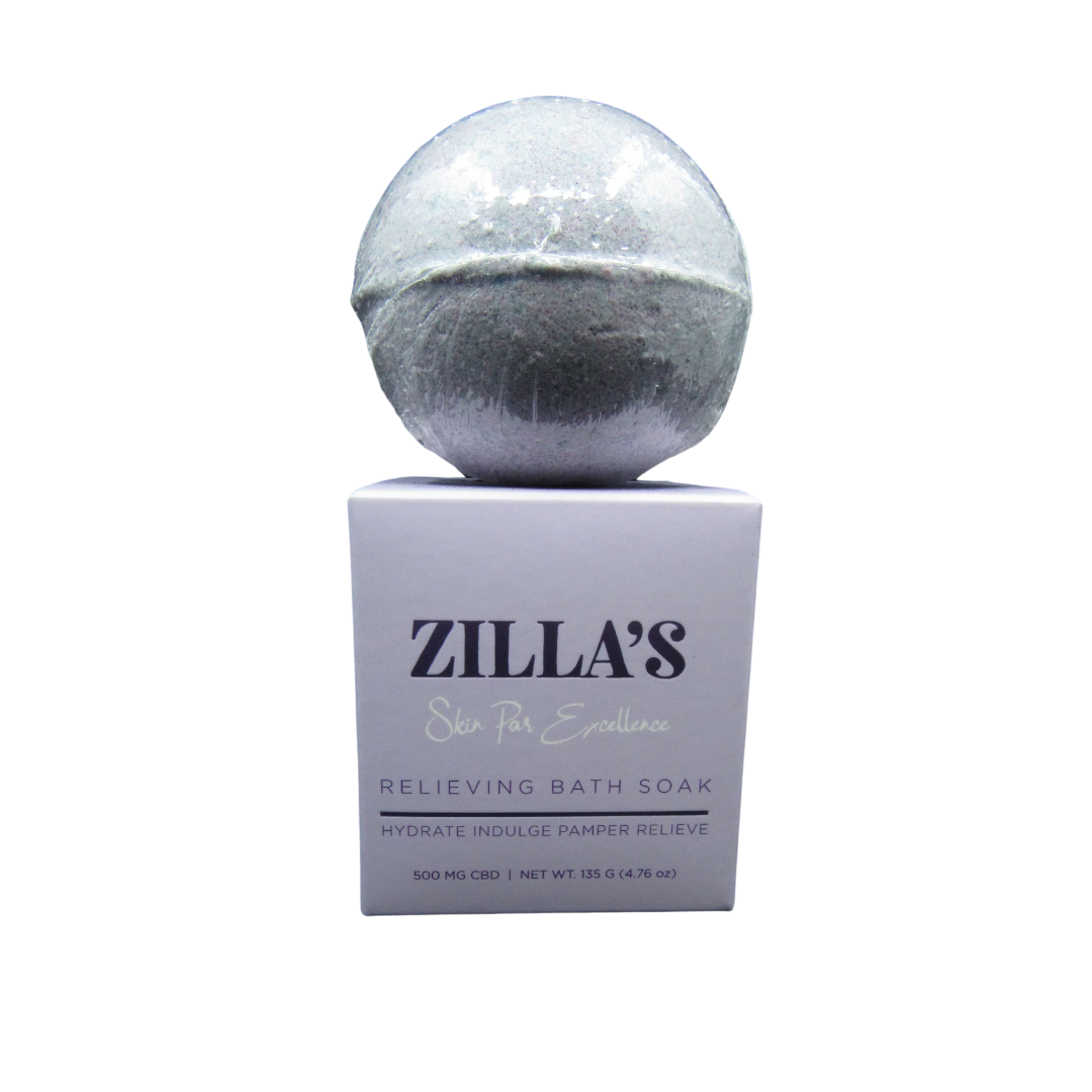Photograph of product: Zilla's | CBD Bath Bomb 500mg