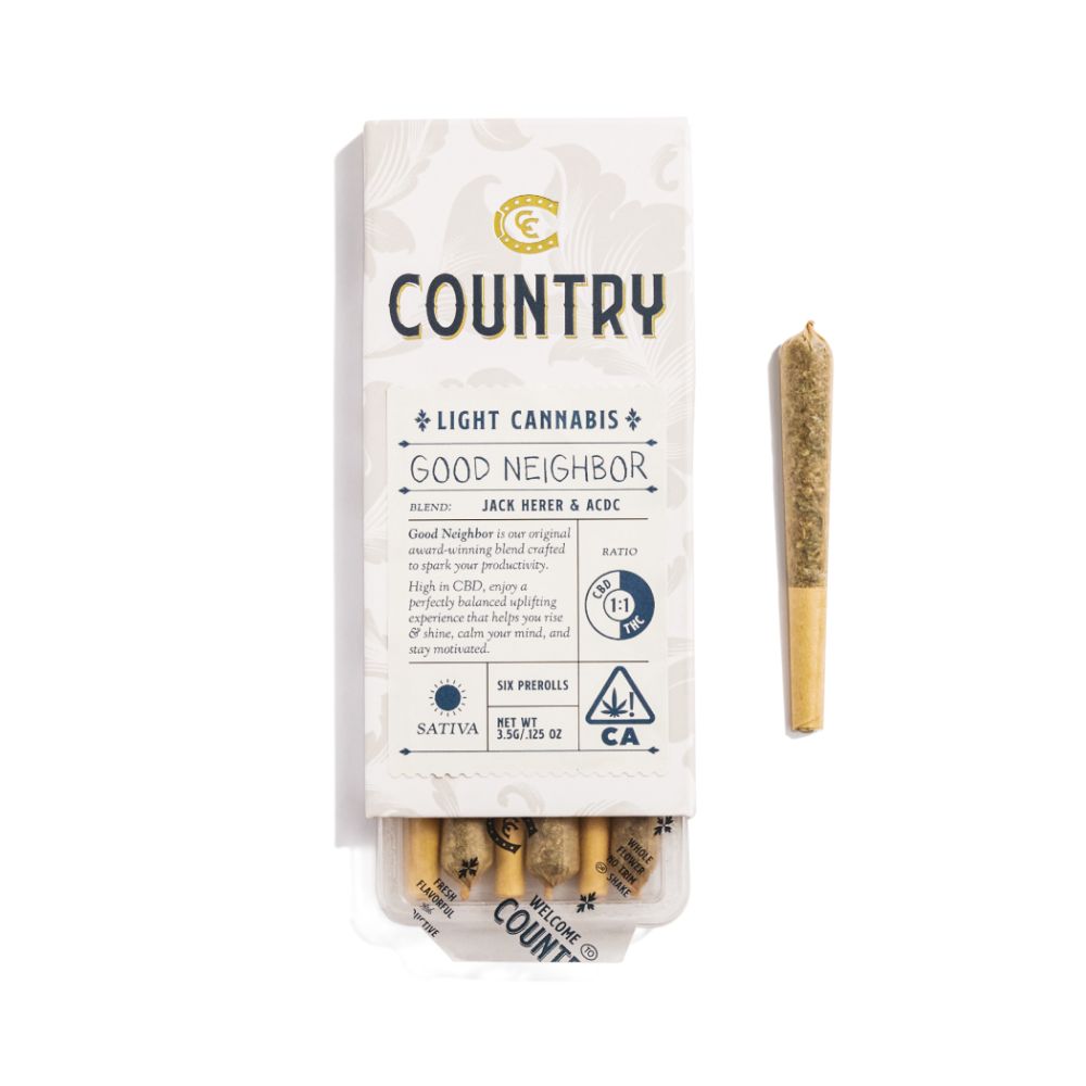 Photograph of product: Good Neighbor 1:1 Preroll (6pk)