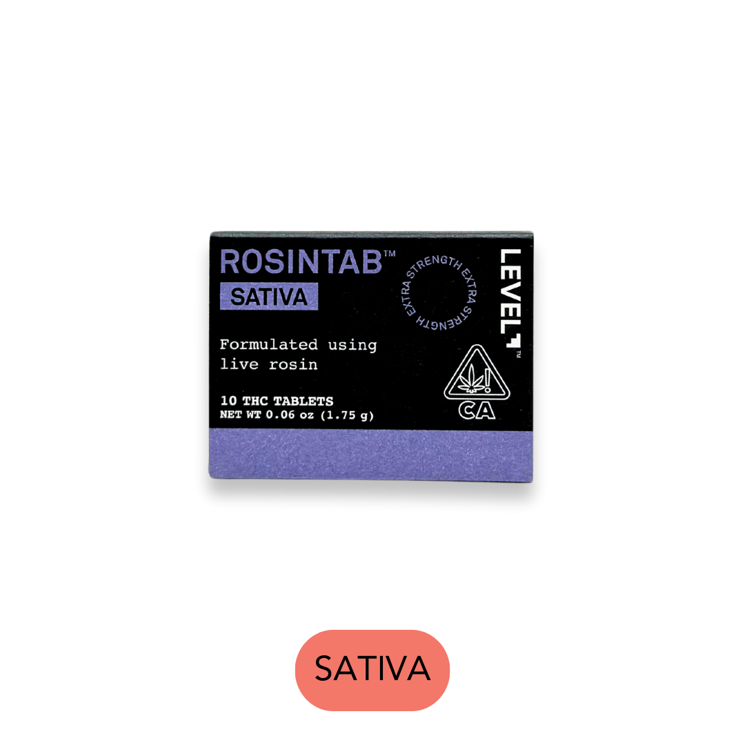 Photograph of product: Level - Rosin Oui'd - Tablet - 10pk - 100mg