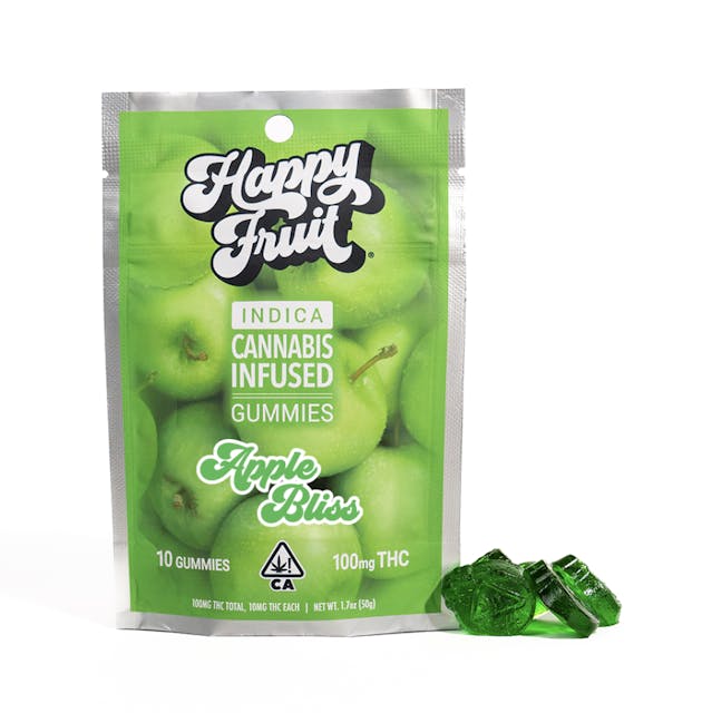 Photograph of product: Apple Bliss Distillate Gummies 100mg - Sales Floor