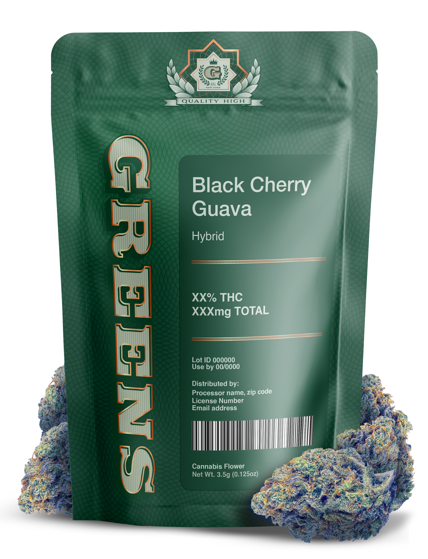 Photograph of product: Black Cherry Guava | Flower - 3.5g